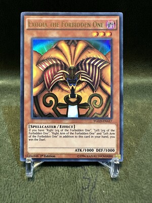 Exodia The Forbidden One Set Ultra Rare Yu-Gi-Oh! YGLD-ENA17-21 1st Edition - NM-image