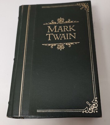Mark Twain Master's Library 1981 Bonded Leather HC 800pp 9 stories-image