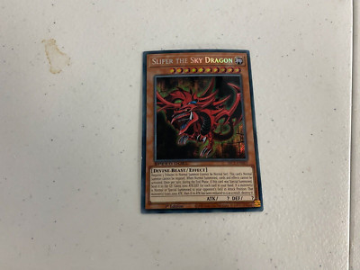 Yugioh! Slifer the Sky Dragon - SBC1-ENH01 - Secret Rare - 1st Edition Near Mint-image