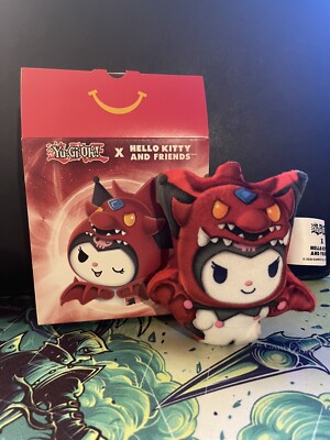 2024 McDonalds Happy Meal Yu-Gi-Oh x Hello Kitty Kuromi x Slifer The Sky Dragon-image