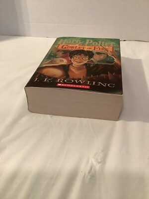 HARRY POTTER and the Goblet of Fire - by J.K. Rowling Paperback Book-image