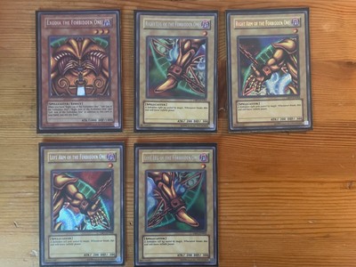 Exodia The Forbidden One UBP1-EN005 Full Set Secret Rare Brand New Ungraded-image