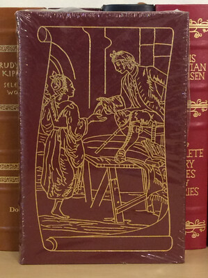 The Malacia Tapestry by Brian Aldiss - Easton Press - leatherbound-image