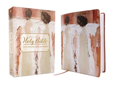 Amplified Holy Bible, Anne Neilson Angel Art Series, Leathersoft, Blush by Anne -image