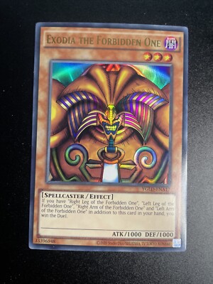 EXODIA THE FORBIDDEN ONE  - YGLD-ENA17 - Ultra Rare - (NM)-image