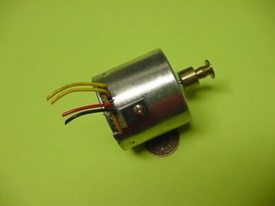 FISHER MT-6410 record player turntable BELT DRIVING MOTOR (belt pulley included)-image