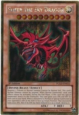 Slifer the Sky Dragon (PGLD-EN032) 1st Edition [Premium Gold]-image