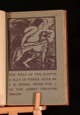1905 The Well Of The Saints In Three Acts By Synge Abbey Theatre Series First Ed-image