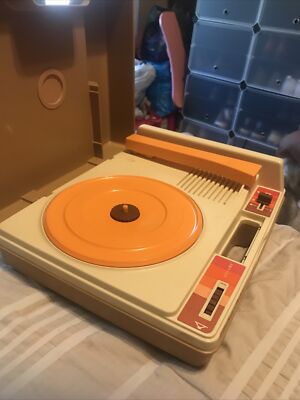 Vintage 1978 Fisher Price Portable Turntable Record Player -image
