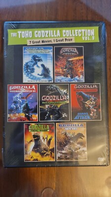 The Toho Godzilla Collection Volume 2 [New DVD] Set 7 Movies SEALED Region 1 USA-image