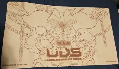 UDS Exodia the Forbidden One Playmat Yugioh cream beige light brown soft-image