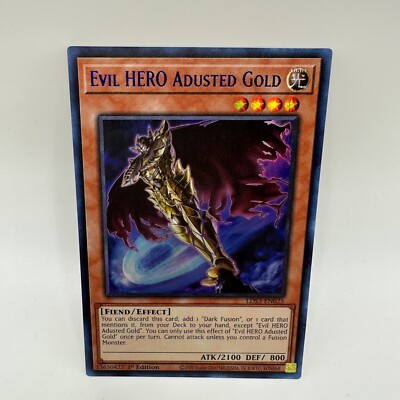 Yugioh Evil HERO Adusted Gold LDS3-EN025 NM-image