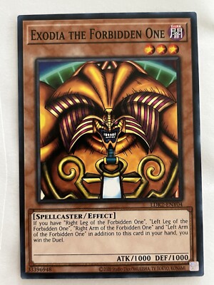 Exodia the Forbidden One LDK2-ENY04 Legendary Decks II Unlimited-image