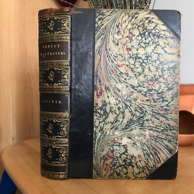 1851 Ernest Maltravers; or The Eleusinia Parts One & Two - Bound Together-image
