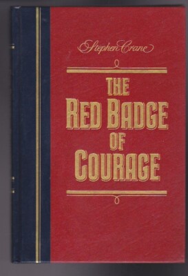 The Red Badge of Courage by Stephen Crane LEATHER BOUND 1982 LN-image