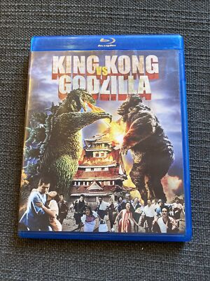 King Kong VS. Godzilla Bluray (1963) Horror Kaiju Monster Toho-image
