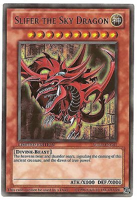 Slifer the Sky Dragon YGLD-ENG01 Ultra Rare Yu-Gi-Oh GOD Card Limited Edition-image