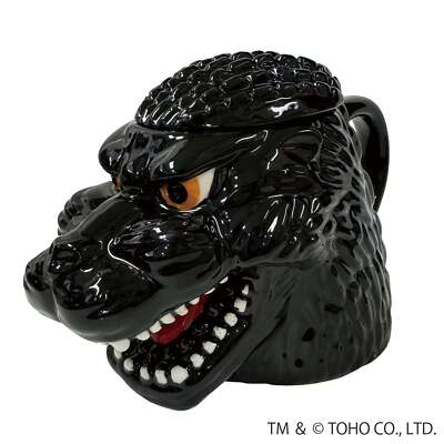 Godzilla Store Japan Limited Godzilla  (1994) Face-Shaped Mug (with a head lid)-image