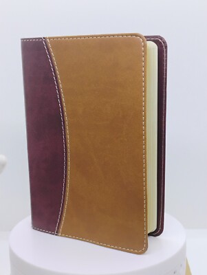 NIV Compact Reference Bible Leather Bound-image