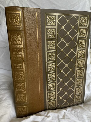 THE RETURN OF THE NATIVE by Thomas Hardy 1980 1/4 Leather Bound Franklin Library-image