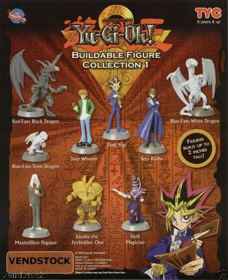 NEW RETIRED TOMY BUILDABLE YUGIOH MINI FIGURE CAKE TOPPERS FAVORS YOU PICK ONE-image