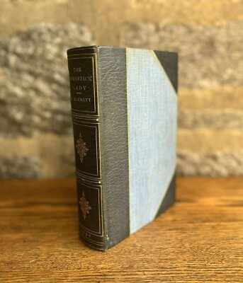 The Romantick Lady by Vivian Burnett - Scribner's 1927 - Fine Leather Binding-image