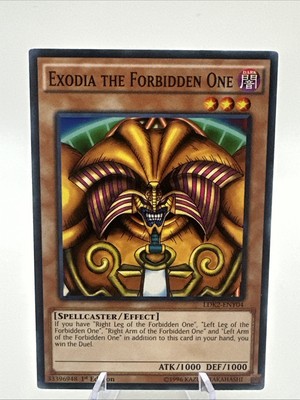 Exodia the Forbidden One LDK2-ENY04 Legendary Decks II-First Edition...-image