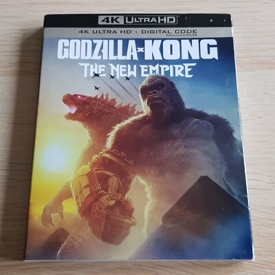 Godzilla x Kong (2024), US 4K UHD Bluray Slipcover Only for Slim Case-image