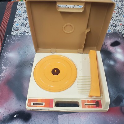Vintage 1978 Fisher Price Record Player Works 509L-image