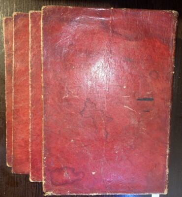 ARABIC NEW TESTAMENT Kitab al-Ahd al-Jadid 1871 4 Leather Bound Christianity-image