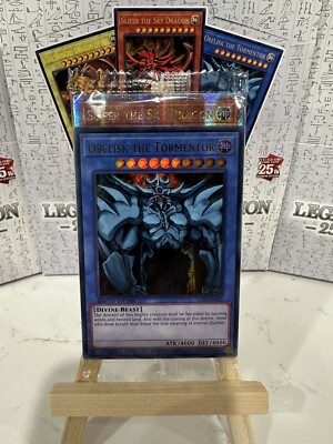 Yugioh! 25th Anniversary SEALED PACK: Slifer the Sky Dragon QUARTER CENTURY RARE-image