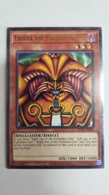 Yugioh! Exodia The Forbidden One OP25-EN001 ULTIMATE Rare Ulti NM-image