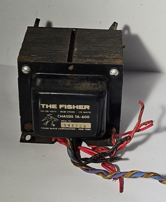 TA-600 175W TRANSFORMER Vintage FISHER 
