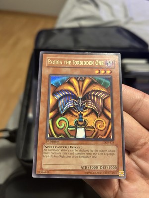Exodia the Forbidden One LOB-124 1st Edition Mint-image