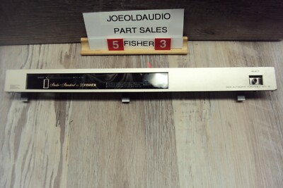 Fisher MT-35 Turntable Plinth Trim Piece. Nice. Tested. Parting Out KD-1600Mkii-image