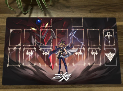 Yu-Gi-Oh! Slifer the Sky Dragon TCG Playmat – Premium Quality Mouse Pad 350x600m-image