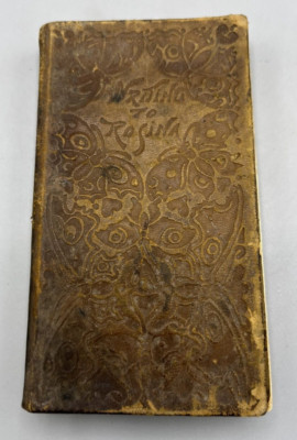 Writing To Rosina Leather Hardcover 1901 Antique Rare-image