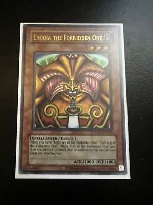 Yugioh! Exodia The Forbidden One RP01-EN022 Ultra Rare Retro Pack 1 2024 Reprint-image