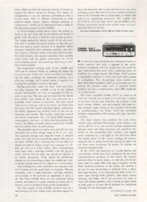 Fisher - 700-T Receiver - Full Original Test Report -  1967-image