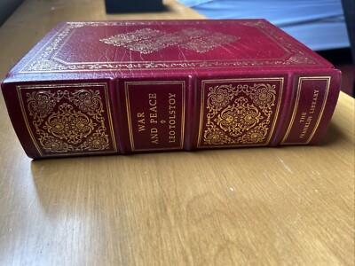 Easton Press War And Peace by Leo Tolstoy 100 Greatest Series-image
