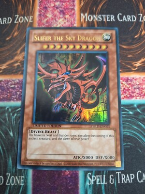 Yu-Gi-Oh! Slifer the Sky Dragon YGLD-ENG01 Ultra Rare Limited NM/LP-image