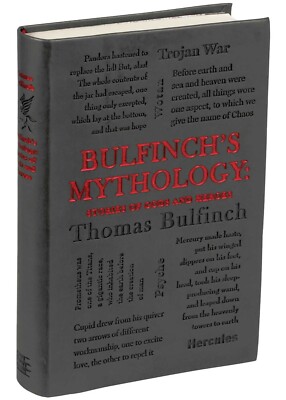 Bulfinch's Mythology: Stories of Gods and Heroes Flexi Bound Leather Feel Cover-image
