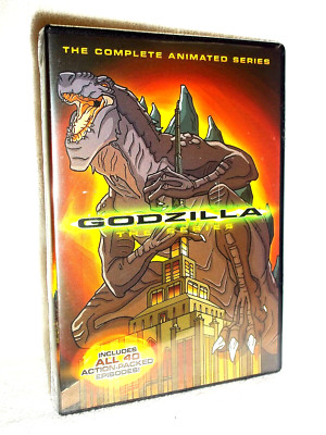 Godzilla The Animated Series (DVD, 2014) NEW‎ Ian Ziering Malcom Danare Rino -image