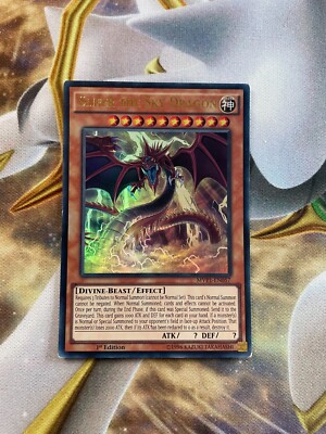 YUGIOH-Slifer The Sky Dragon MVP1-EN057 1st Edition Ultra Rare LP-image