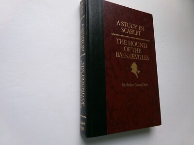 A Study in Scarlet / The Hound of the Baskervilles Sir Arthur Conan Doyle, 1986-image