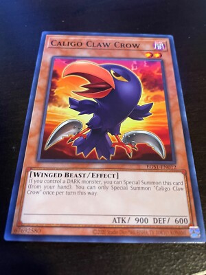 Caligo Claw Crow EGS1-EN012 Egyptian God Deck: Slifer the Sky Dragon-image
