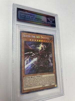 Yu-Gi-Oh! TCG Slifer the Sky Dragon 2019 Gold Sarcophagus Tin TN19-EN008-image