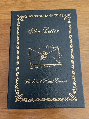 Vintage The Letter by Richard Paul Evans (1997 Easton Press, Genuine Leather)-image