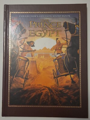 1998 Walmart Promo Dreamworks, The Prince of Egypt Collectors Edition Book -new-image
