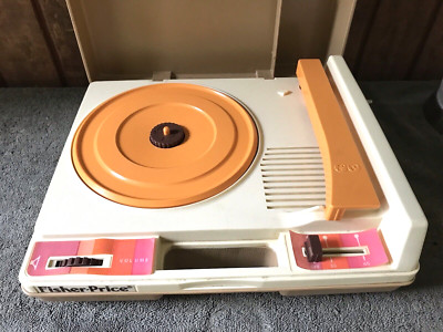 Vintage 1978 Children's Record Player/ Turntable by FISHER PRICE TOYS-image